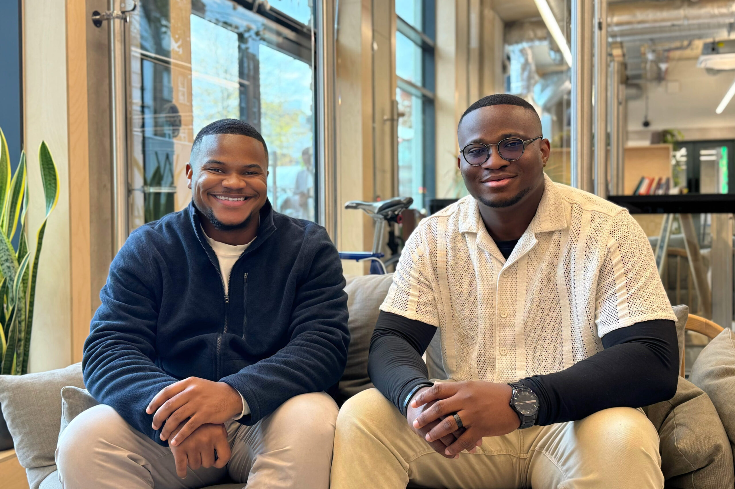 BabyMomsi Co-Founders - Parklins Ifeanyichukwu and Emmanuel Okafor